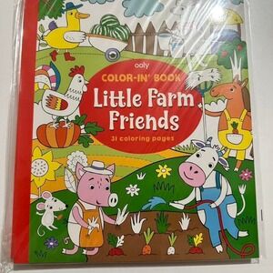 OOLY Little Farm Friends Coloring Book